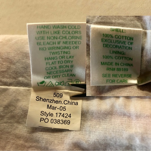 Vintage LILLY PULITZER Bowen Dress Gingham Embroidered Strapless Lined (6) - Picture 8 of 17